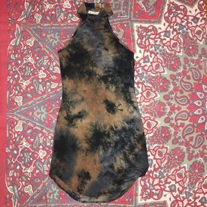 XS Bodycon Tie Dye Dress